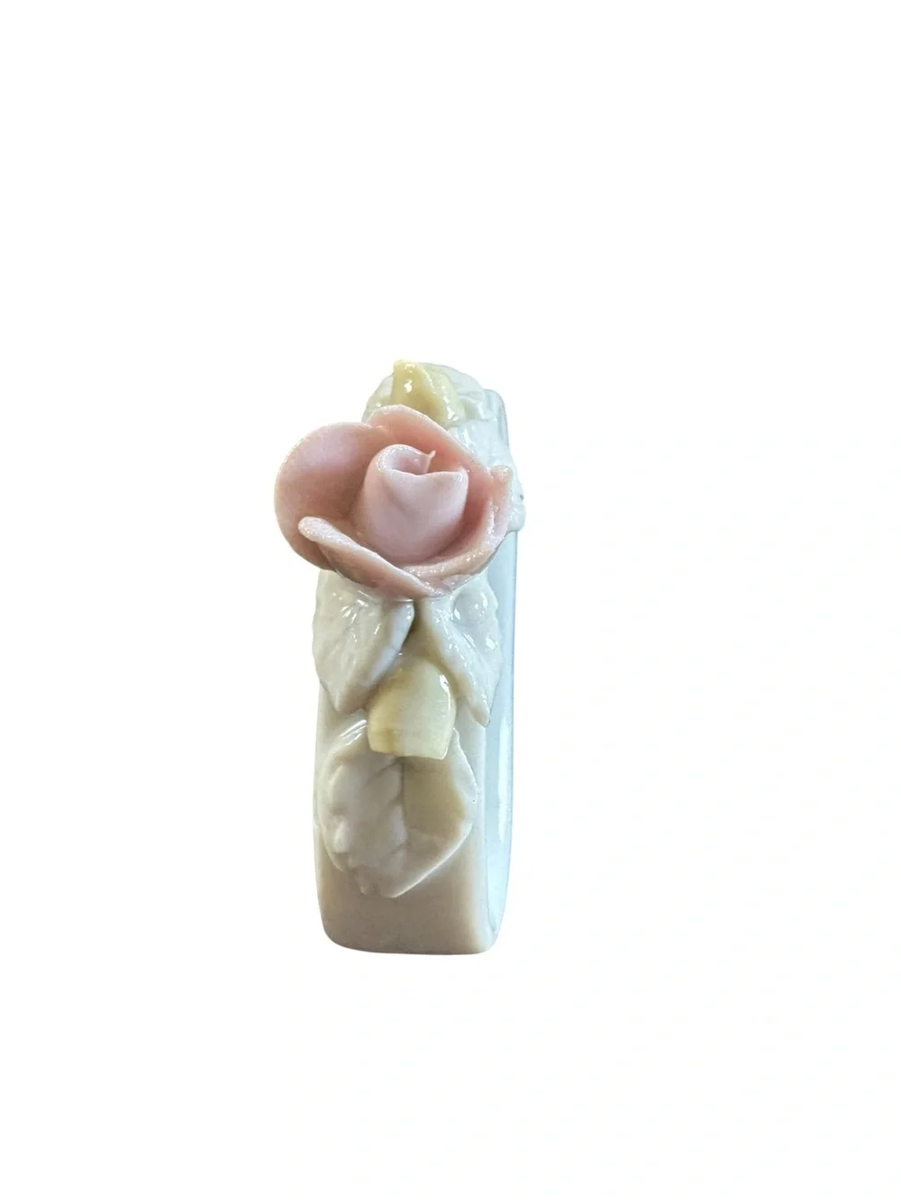 Porcelain Pink Rose Flower Ceramic Accent - Brand Kaiser misc lot